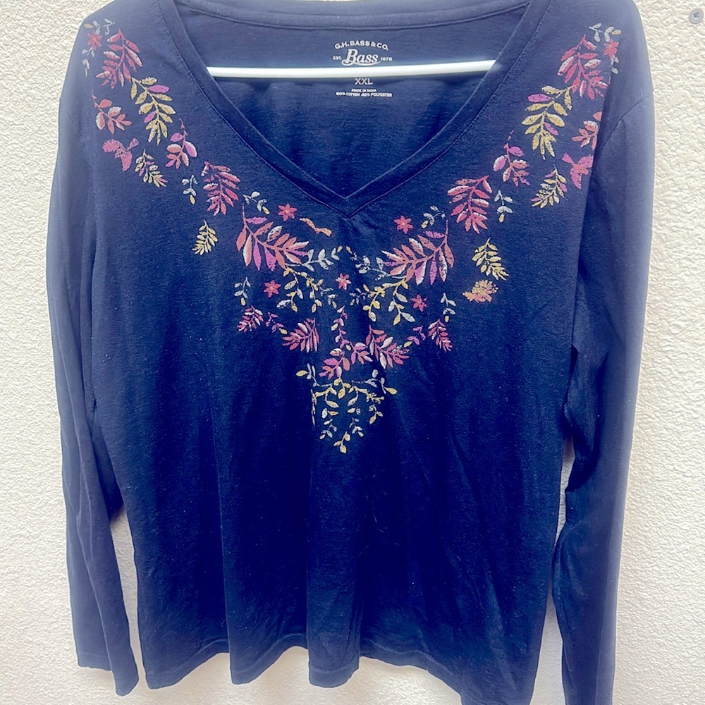 G.H. Bass  & Co. XXL long sleeve tee